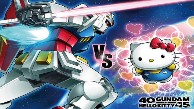 Gundam Vs Hello Kitty Hugo Zapata